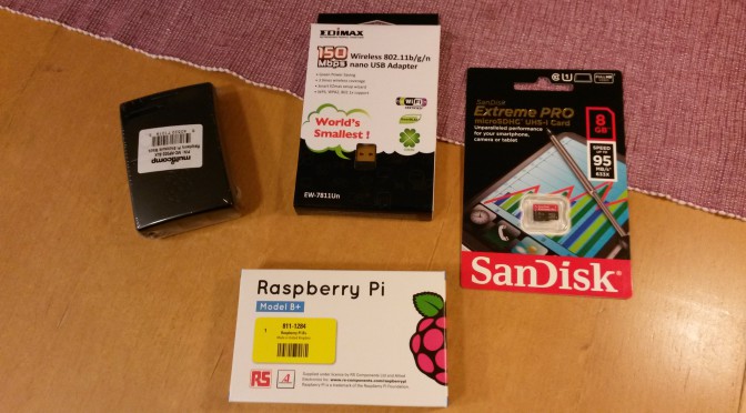 Getting started with Raspberry Pi B+